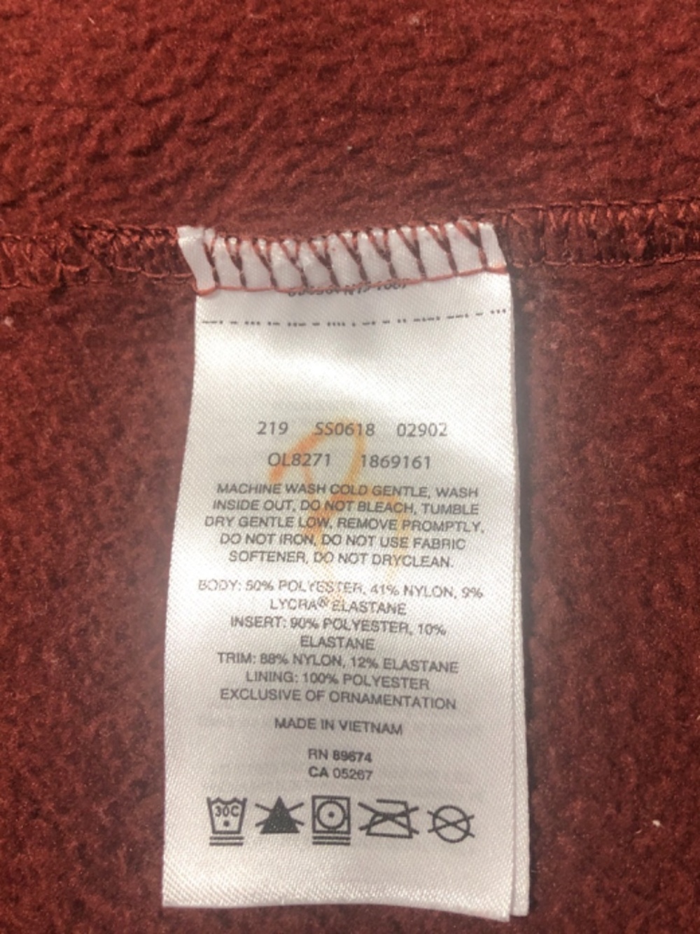 Womens Mountain Hardware softshell jacket size M brown full zip stretchy - Picture 8 of 10